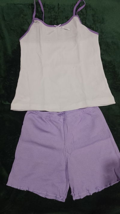 Conjunto short + musculosa niña