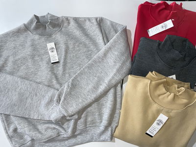 Buzo over media polera