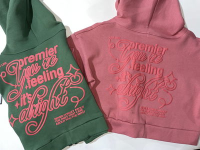 Campera crop top friza