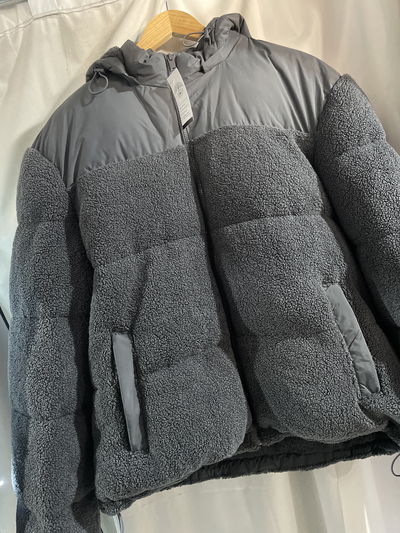 Campera inflada con corderito
