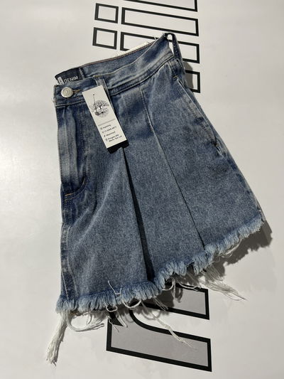 Short pollera de jean KIRA MIA