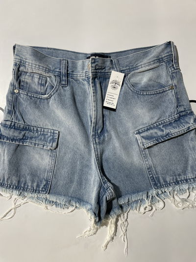 Short de jean cargo Kira