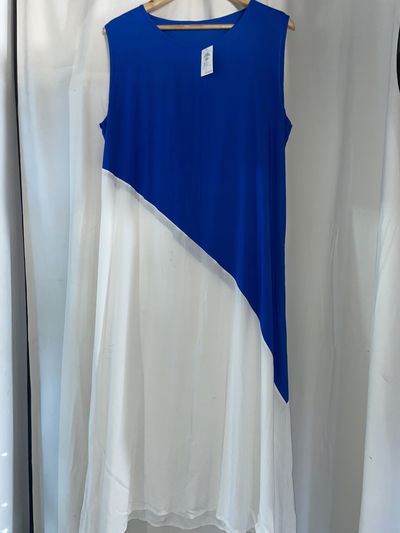 Vestidos largos bicolor