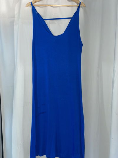Vestido morley elastizado largo