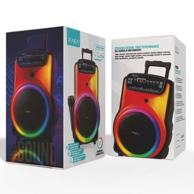 Parlante Bluetooth Xaea 15 Pulgadas RGB Mod 044