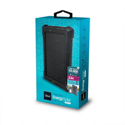 Cargador Portatil Solar 10000 mAh 2.4A Mlab