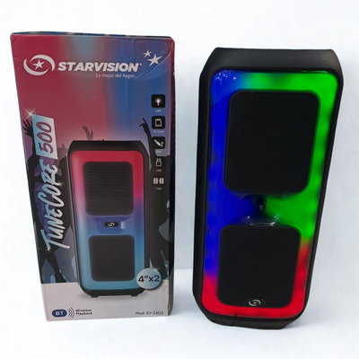 Parlante Bluetooth 4"x 2 Star visión SV 2402