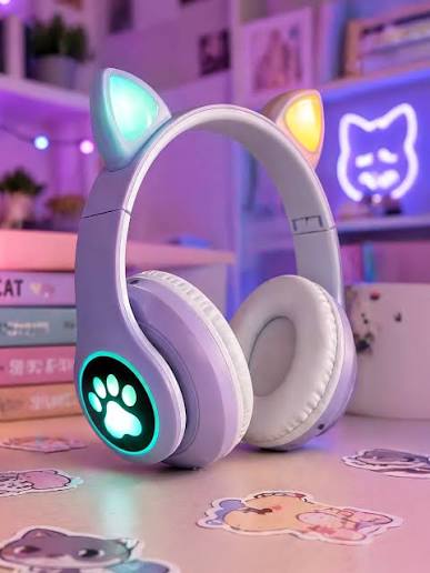 Auriculares Bluetooth Gatito