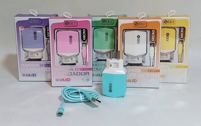 Cargador V8 micro Usb Rapido 5.1 A Ibek IB-5017