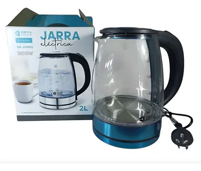 Jarra Pava Electrica de Vidrio 1500 W