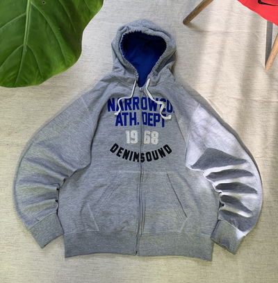 Hoodie Zip Narrow Y2k