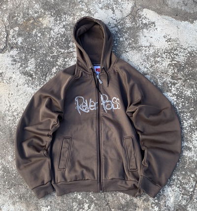 Hoodie Zip Rever Pass Y2k