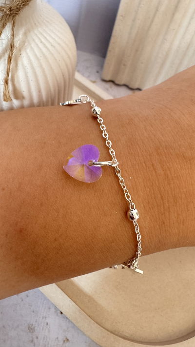 Pulsera Corazón Tornasol AB