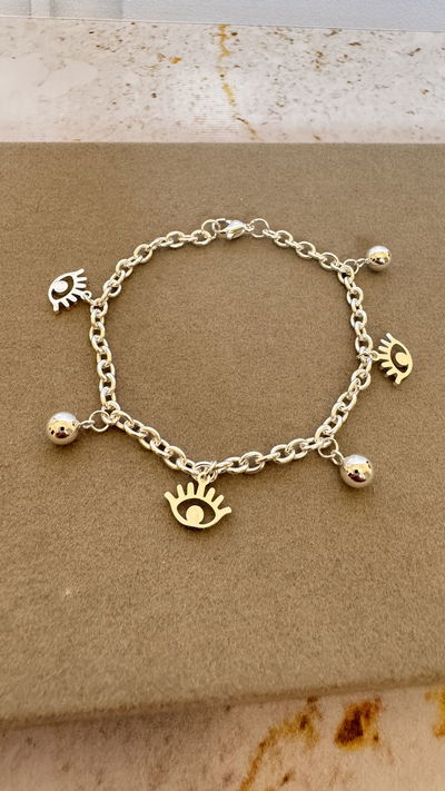 Pulsera Ojitos AB