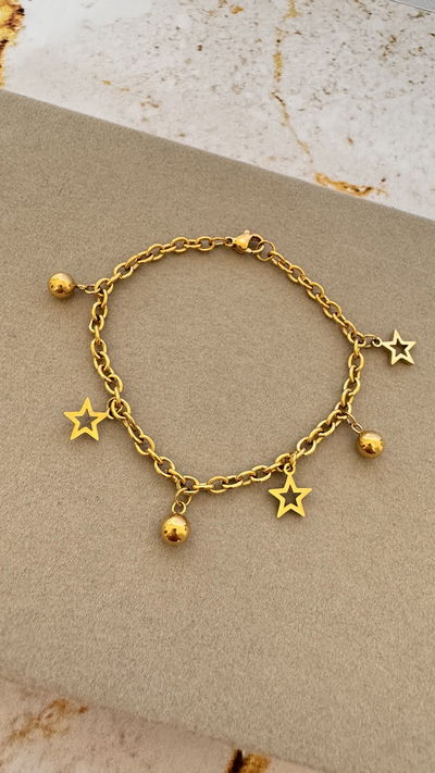 Pulsera Estrellas Caladas AD