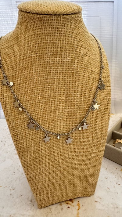 Collar Estrellas AQ 