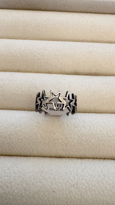 Anillo Estrellas AQ 