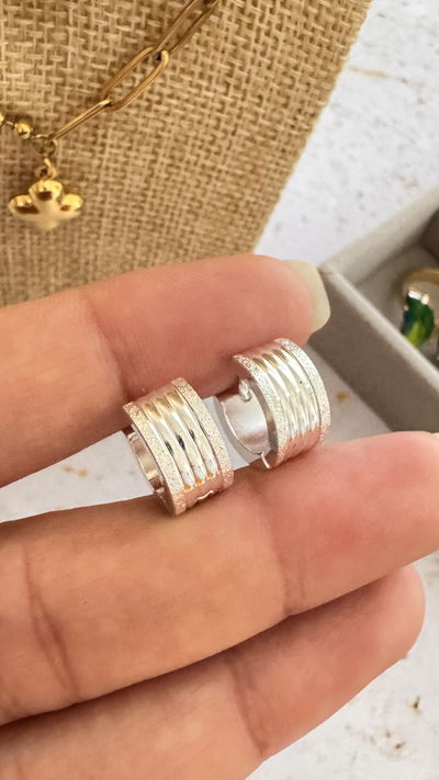 Argollitas Cubanas AB 14mm 