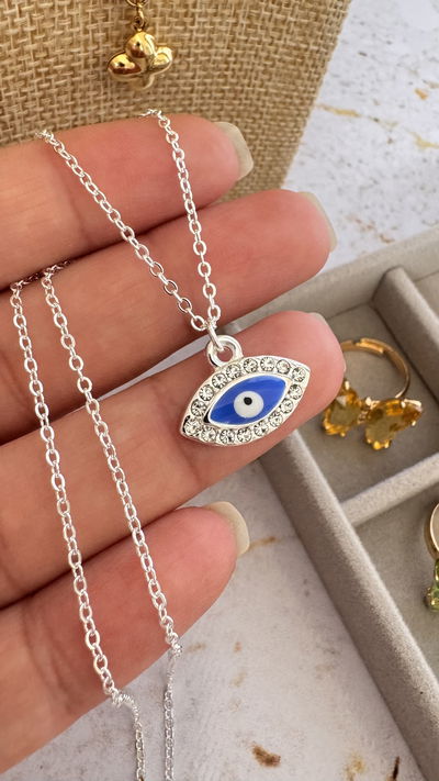 Collar Ojo Protector Strass AB 