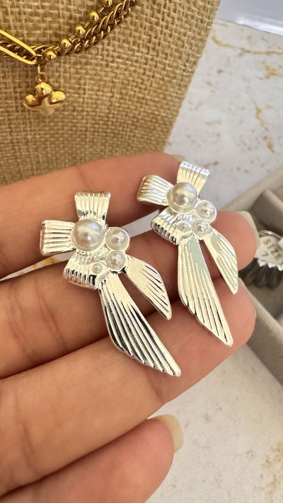Aros Moños con Perlas AB 