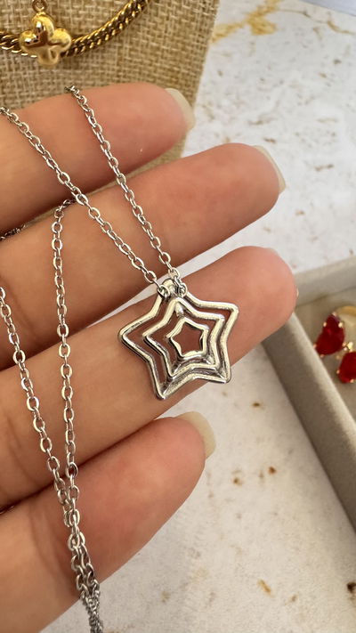 Collar Estrella Calada AQ