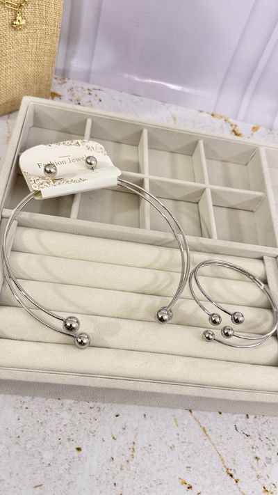 Set Loana Plateado 