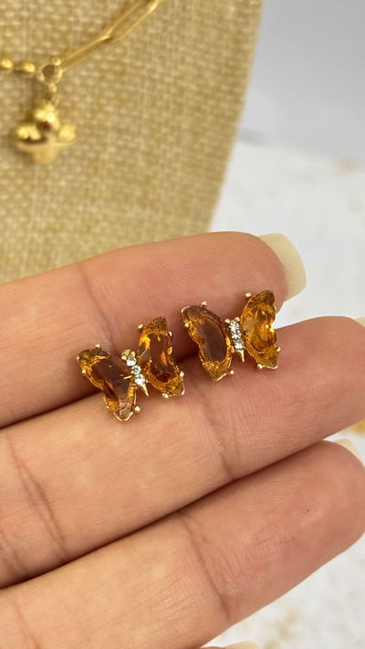 Aros Mariposa Champagne 