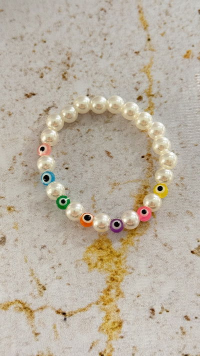 Pulseras Ojitos Multicolor 