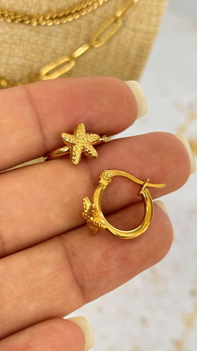 Argollas Estrella de Mar AD 