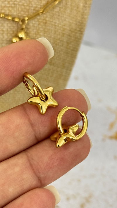 Argollas Estrella Inflada AD