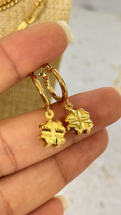 Argollas Trebol Inflado AD
