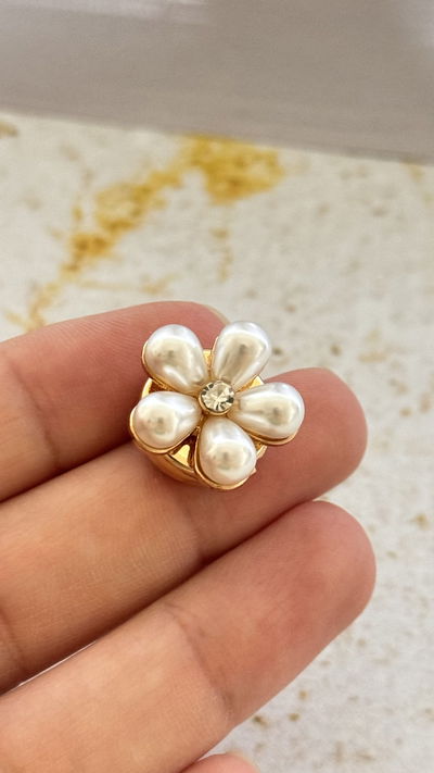 Prendedor Para Camisa Flor