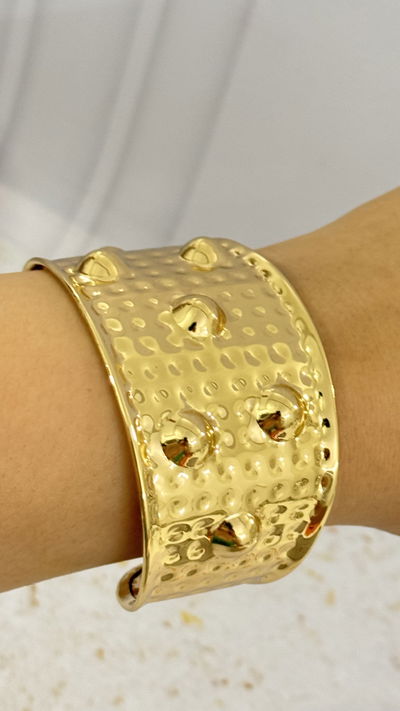 Esclava Puntos Dorado