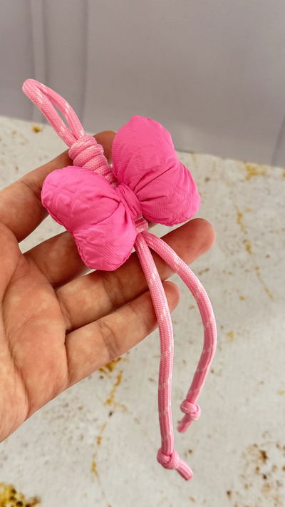 Llavero Moño Rosa