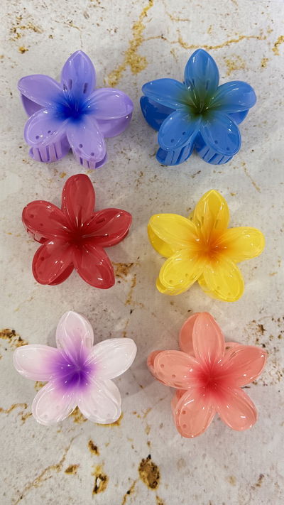 Broche Flor Hawaiana 