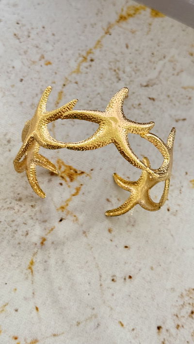Esclava Estrella De Mar Dorado