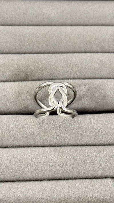 Anillo Entrelazado AQ