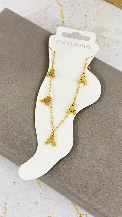 Tobillera 3 Estrellas AD