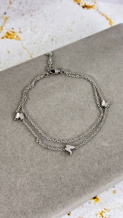 Tobillera Mariposas AQ