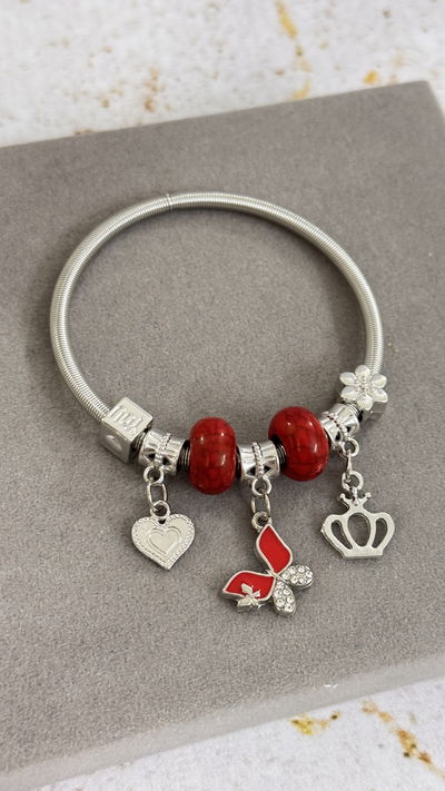 Pulsera Elasticas Charms Mariposa