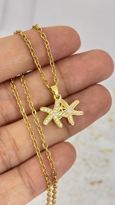 Collar Estrellas De Mar AD