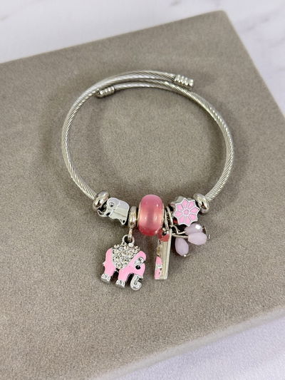 Pulsera Charms Elefante 