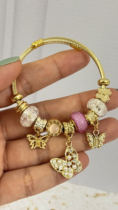 Pulsera Charms Mariposa