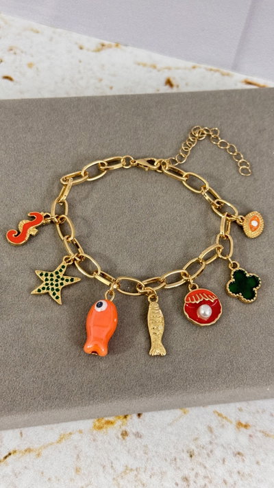 Pulsera Pescadito Naranja