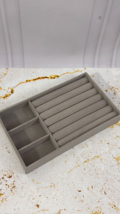 Bandeja Exhibidora Gris