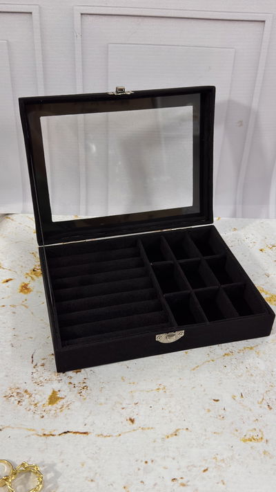 Alhajero Exhibidor Negro