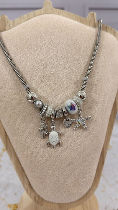 Collar Charms Tortuguita 