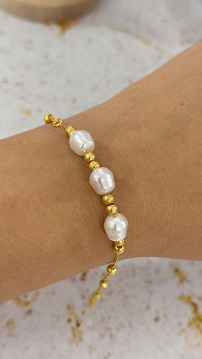 Pulsera Perlas AD