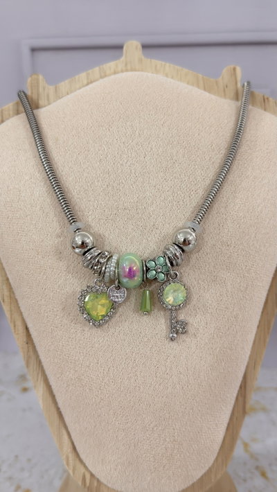 Collar Charms Llave