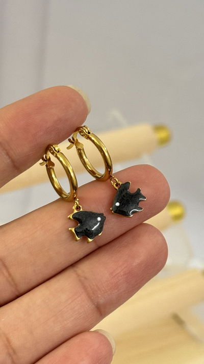 Aros Pescadito Negro AD